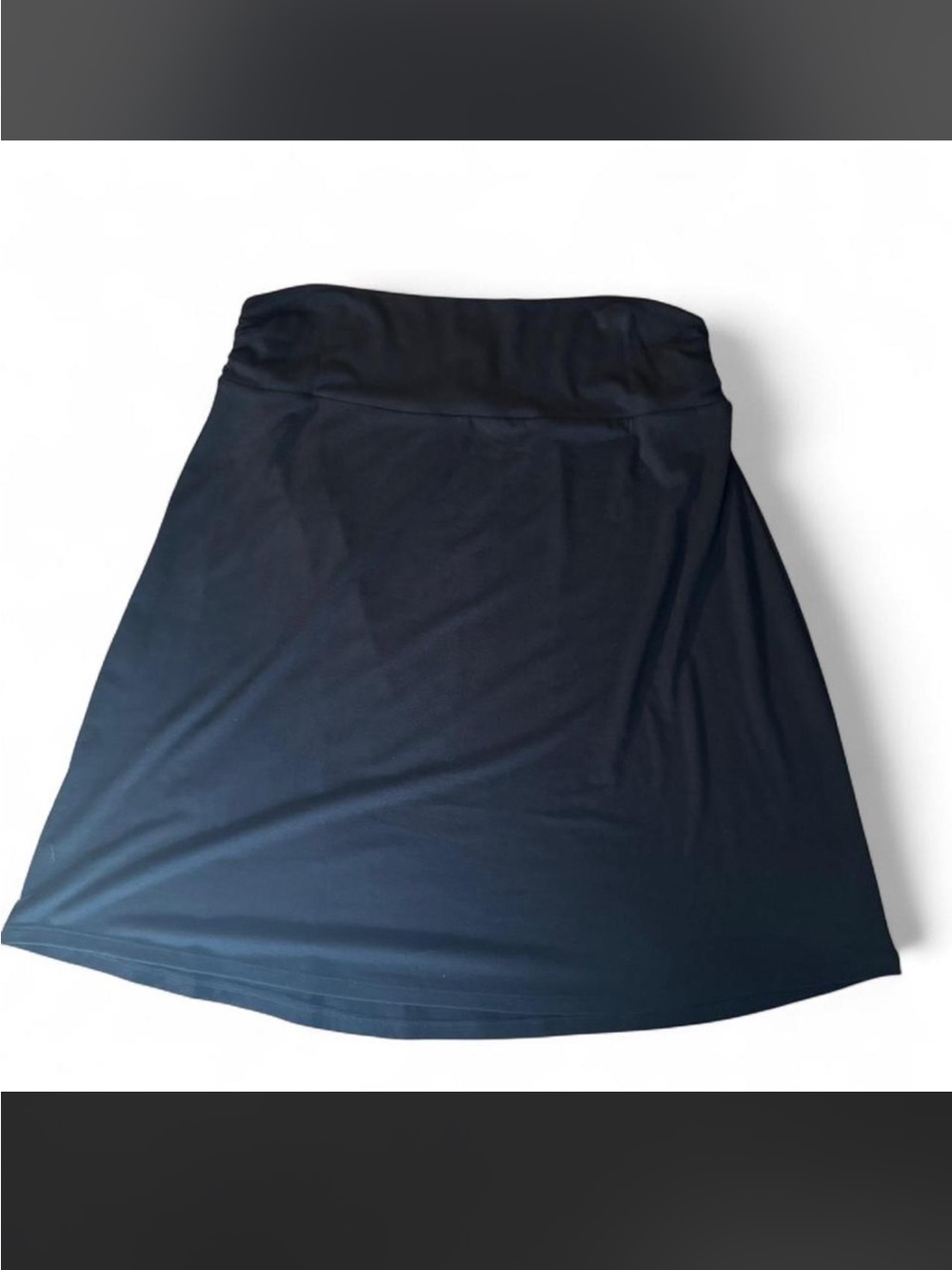 NWT Faded Glory Black Midi Skirt